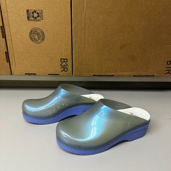 Dansko Sonja mule - iridescent pearl - size 38 - Picture 3 of 6